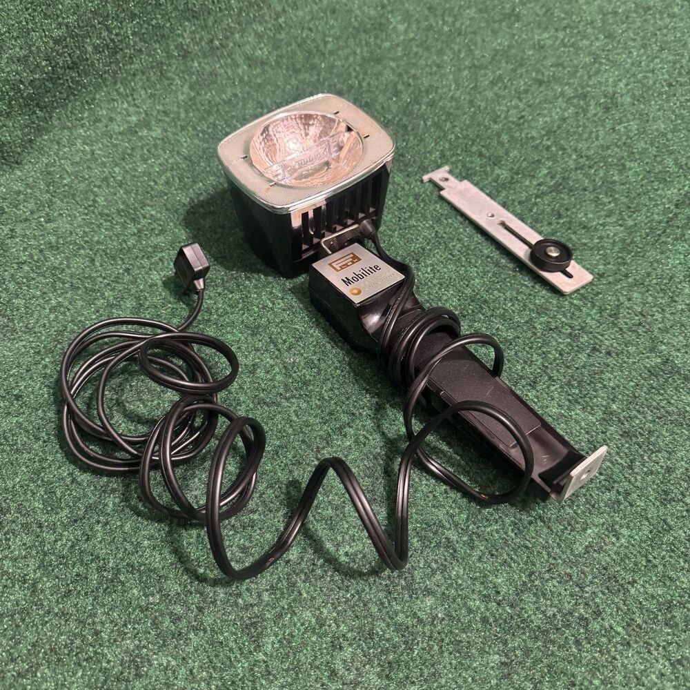 Vintage Mobilite Portable Sunshine Movie Light w/ Mount 1960s USA